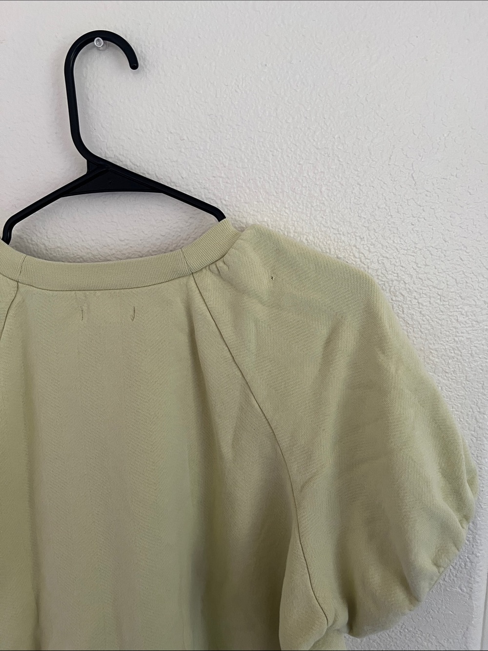 Madewell Pale Sage Short Sleeve Sweatshirt - Picture 6 of 10